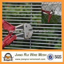 Plástico revestido anti-climb mesh fence